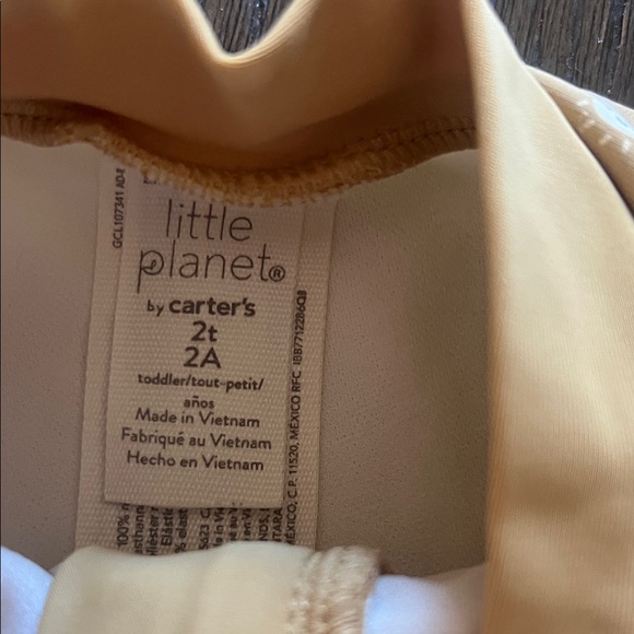 Sunshine Floral Kids Swim One Piece - Picture 2 of 3